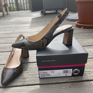 Vince Camuto sling back dress shoe size 5-1/2